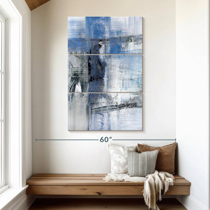 Avery Reflections In Indigo, 50" H x 32" W
