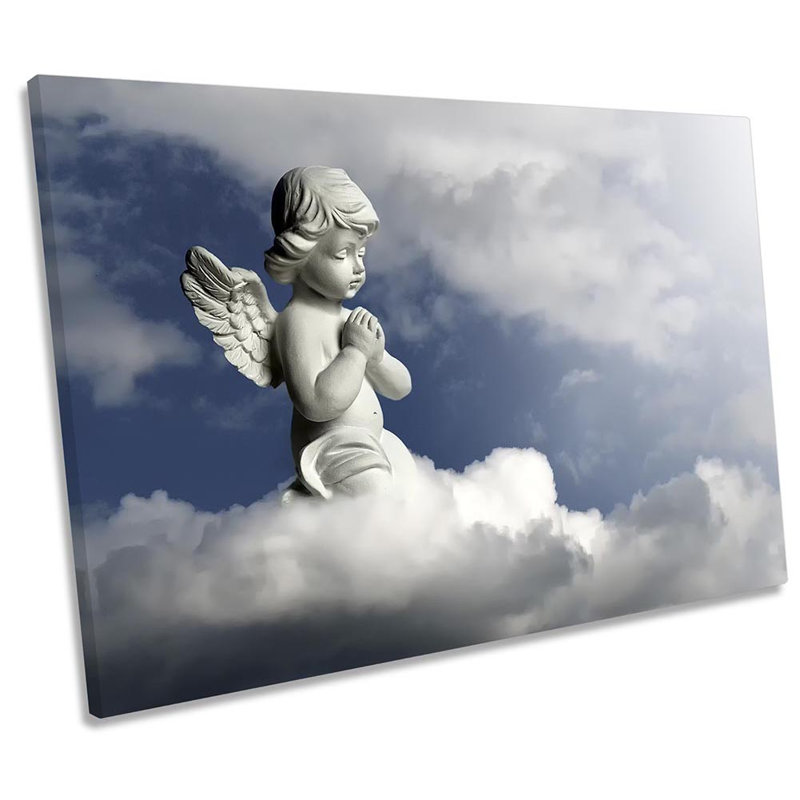 Guardian Angel Cloud - Wrapped Canvas Print, 91.4cm H x 137.2cm W x 4cm D