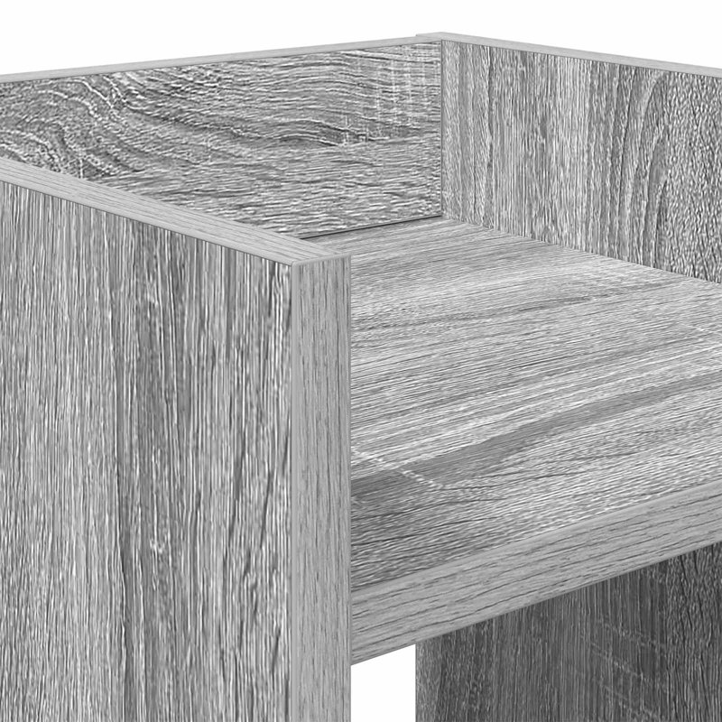 Plant Stand, 80cm H x 30cm W x 30cm D, Grey Sonoma