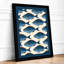 School of Fish Coastal - Framed Print-1529327788-1529327789