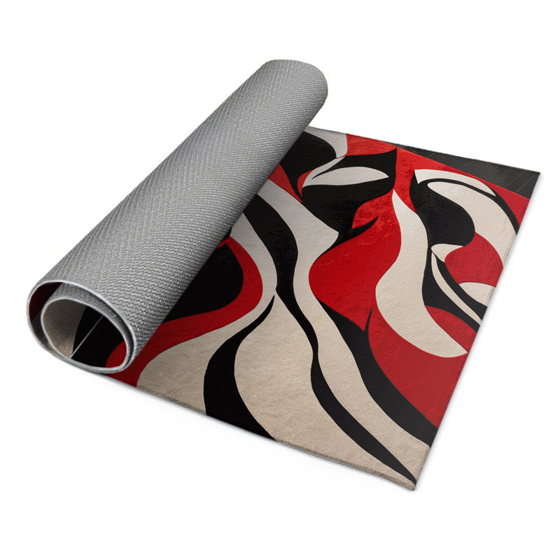 Twilight Blaze Indoor And Outdoor Area Rug, Rectangle 1'6" x 2'6"