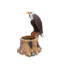Majestic Eagle Planters, Durable Resin Rustic Tree Stump Decor For Patio