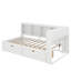 Lit de jour en bois avec tiroirs, tablette et port USB-215296196-215296197