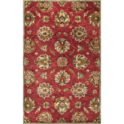 Blarwood Oriental Handmade Tufted Wool Area Rug