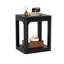 Ensemble de 3 tables basses de salon, tables basses de style moderne et tables d'appoint, avec beaucoup d'espace de rangement et des bords arrondis et lisses. Idéal pour les salons, les chambres à coucher, les bureaux et plus encore. Noir