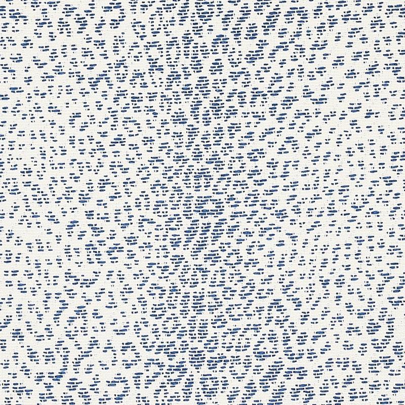 Mini tissu d'extérieur léopard, Marine
