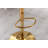 Velvet Bar Chair With Rotation And Adjustable Height