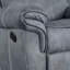 Fauteuil inclinable en velours
