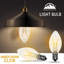 Himalayan Glow 15 watts équivalent E12 / candélabre à intensité variable 2500K