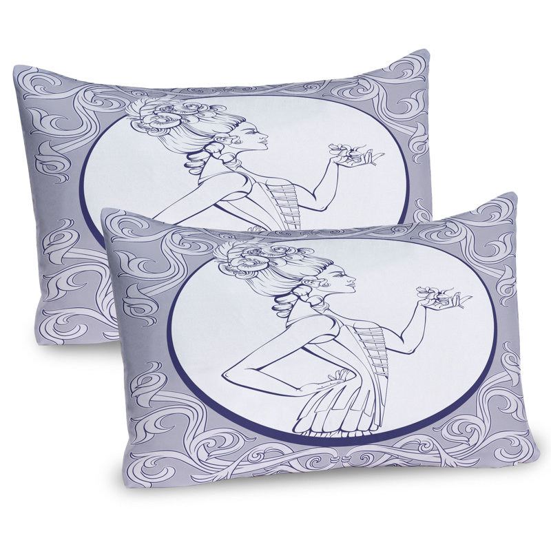 Ensemble de 2 taies décoratives pour femme Ambesonne, H 20 po x l 30 po