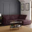 Duvernay Fullback Corner Sofa - Grey-1786987082-1786987081