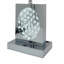 Lampe de table - Accent en nickel noir avec fonction de lumière DEL Fonction de lumière avec commande tactile Fonction de commande avec abat-jour rectangulaire-1907481614-1907481612