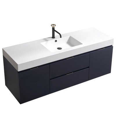 Ensemble de meuble-lavabo simple 60 po Parsonage