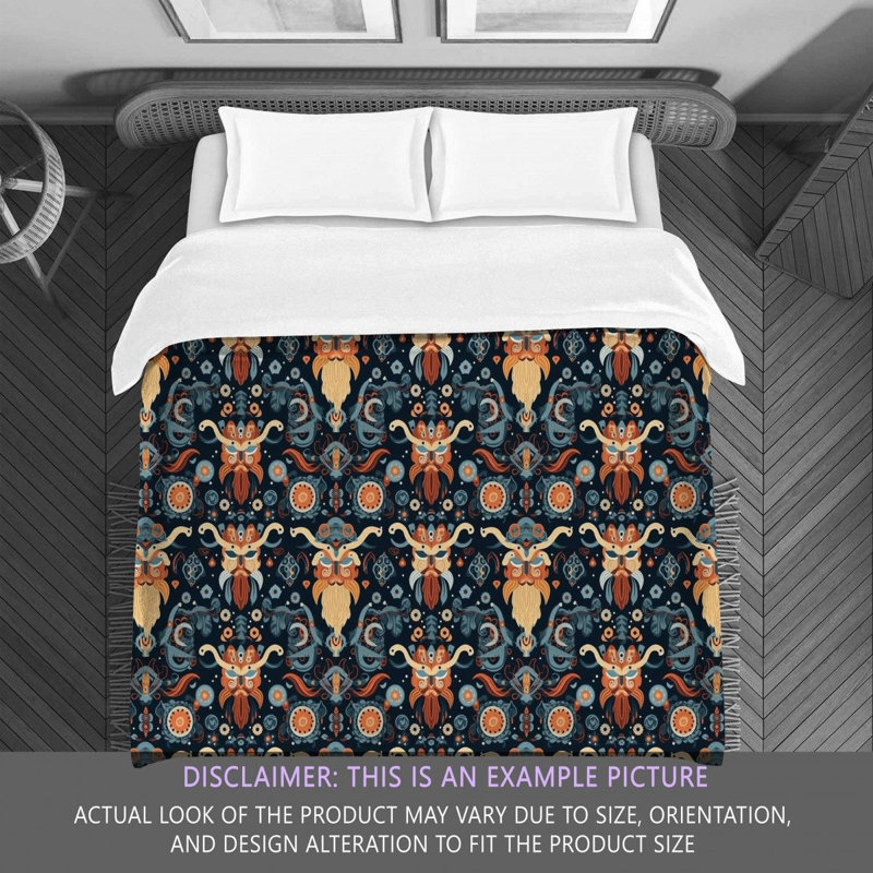 Viking Warrior Comforter, Twin Extra Long Comforter
