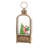 Brown Lantern LED Snow Globe