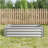 Metal Raised Garden Bed, Rectangle Raised Planter 4×2×1Ft  For Flowers Plants, Vegetables Herb  Silver