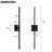 2-Light 30" Dimmable LED 18W Wall Sconce with 360° Rotatable Arms