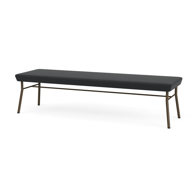 Banc en métal 3 places Chat, Bronze, Modena graphite