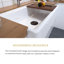Ebern Designs Gurmannat 508mm W Single Bowl Ceramic Undermount Kitchen Sink