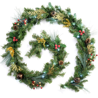270cm Lighted Garland with Lights