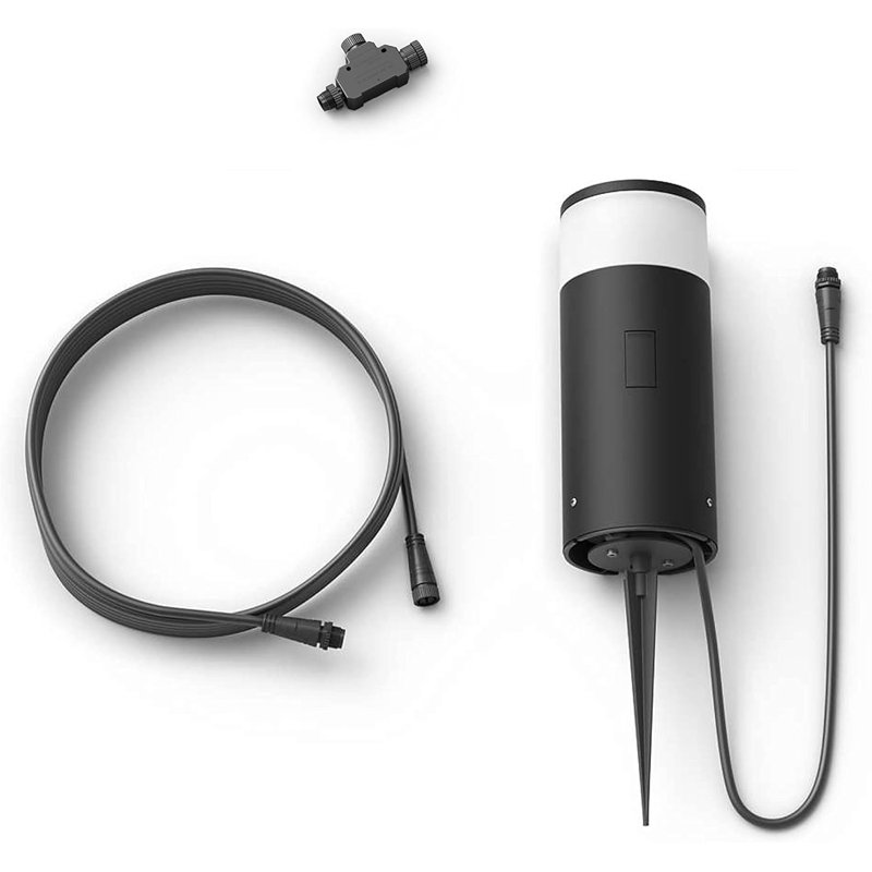 Philips Hue Calla Smart Landscape Lighting: Outdoor Colour-Changing LED Pathway Lights With App & Voice Control, Weather-Resistant Design, Requires Hue Bridge & Power Supply