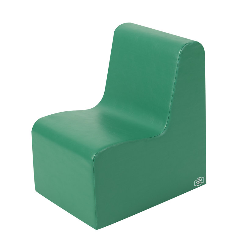 Causeuse Primaire , Vert, H 15 po x l 15 po x P 12 po