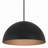 24 Inch Diameter Integrated Led Black Pendant