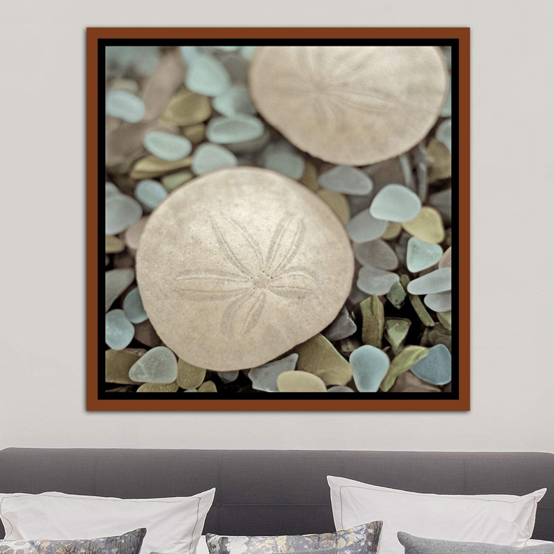 Aquatic 2 par Alan Blaustein - reproduction de photo, H 37 po x l 37 po x P 1,5 po, Toile classique avec cadre brun
