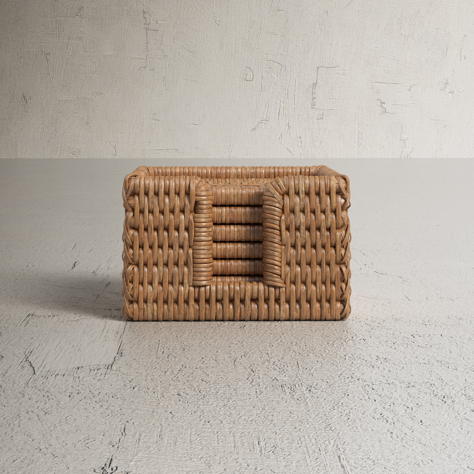 Camden Coaster Set with Holder, Honey Brown
