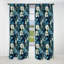 Rideau floral occultant Twilight Oasis - motif floral - 1 panneau-107535131