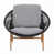 Grey Cushion/Black Frame  is out of stock