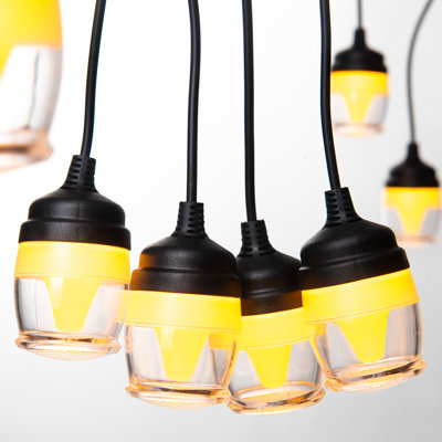 Dashonda Outdoor 12 - Bulb 4.72'' LED String Light