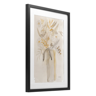 "Earthy Soft Flower Vase", impression par Krinlox