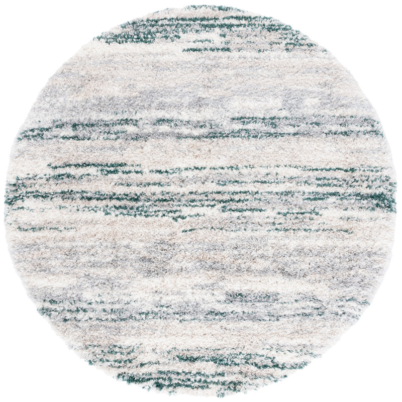 Wawona Performance Abstract Rug, Round 6'7"