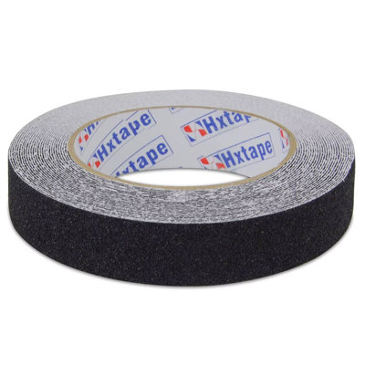 Black Anti-Slip Safety Tape for Traction, Anti-Slip Mat for Walking Surfaces, Suitable for Sidewalks, Stairs, Steps, Ramps, and Decks (1 IN x 33FT)