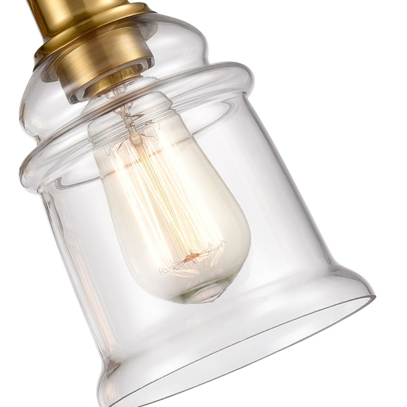 Naim 3 - Light Dimmable Vanity Light, Brushed Gold