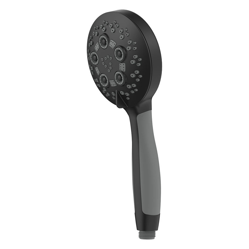 Rio 2.0 GPM Multi Function Handheld Shower Head, Matte Black