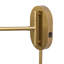 Astrid Sconce-Dark Brown Leather-209480559