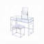 Ensemble coiffeuse Villa