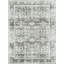 Tapis oriental rectangulaire en polyester lavable à la machine en vert / brun Southstoke-2083152688
