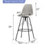 Tabouret de bar et de comptoir pivotant Lehman-1098855841-1098855843