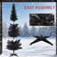 Arbre de Noël artificiel 6 pi avec base en métal robuste-1171850584-1171850585-1171850587
