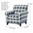 Stanza Navy Accent Chair