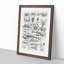 Study of Crustaceans by Oliver Goldsmith - Framed Print-55730465-55730466