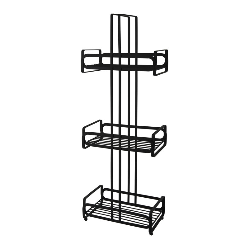 Noir 3 Tier Spa Tower in Black
