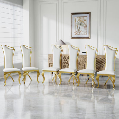 Solid Back Side Chair Dining Chair