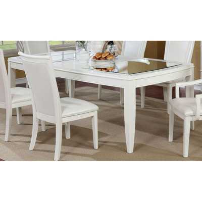 Mamie Oak Solid Wood Dining Table