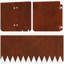 103 cm W Steel Lawn Edging Fencing-130023933-130023938