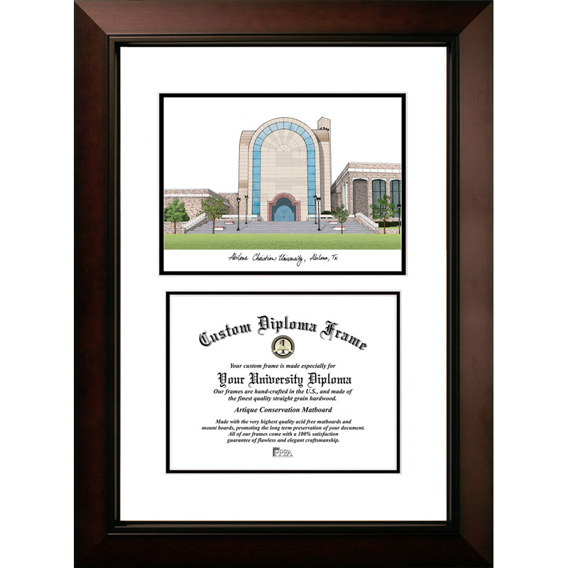Cadre à diplôme ncaa abilene wildcats legacy