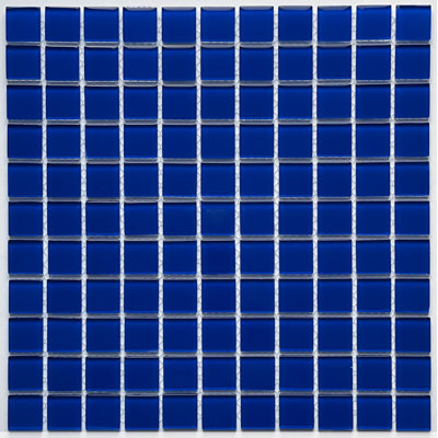Carrelage mural et de sol en mosaïque de verre Maranello 1 po x 1 po